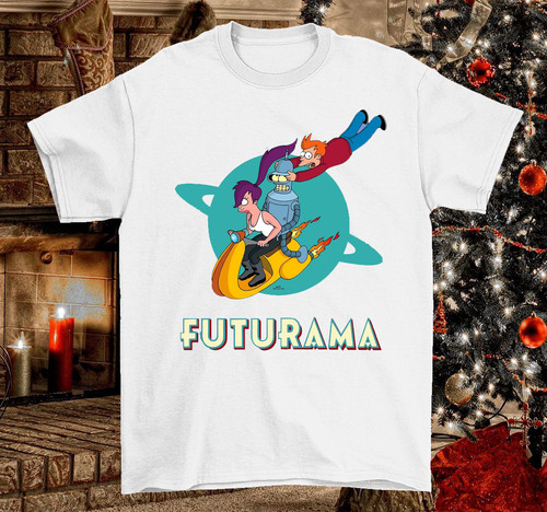 Futurama cartoon shirt - cartoon, t-shirt