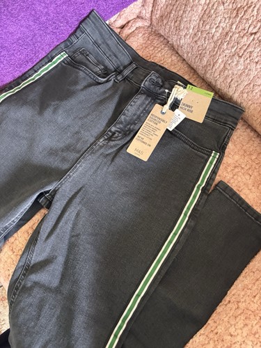 Eva skinny jeans high - m&s, rise