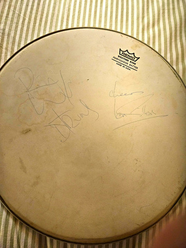 Black sabbath drumhead - black,