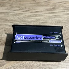 ART Phantom III 3 - 48v Microphone Power Supply - Applied Research Technology