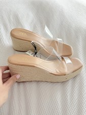 Zara Clear Wedges