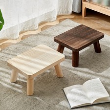Wooden step stool low - step,