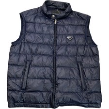 Prada Men's Plaque Logo Gilet