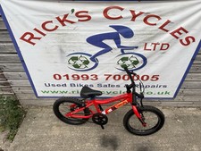 Ridgeback MX16 16” Kids Bike Red No.1. Serviced. Great Condition