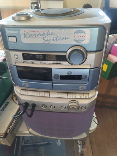 Goodmans karioke machine - karioke, 52h