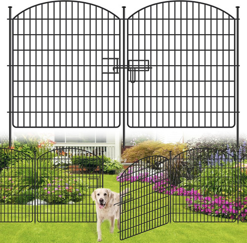 Panels dig garden fence - garden,
