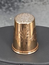 Antique 14 Carat Gold Thimble