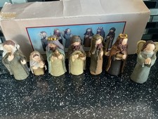  7x Nativity Figures