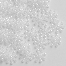 Snowflake Flatback Christmas