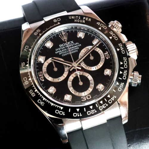 Rolex daytona 18k - white, gold