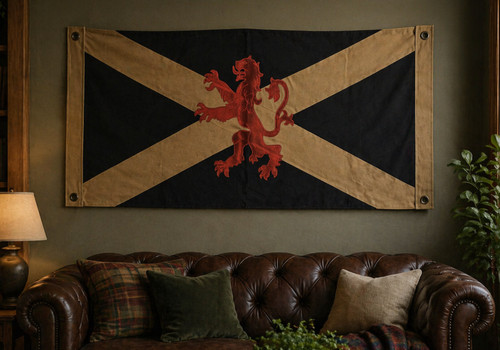 Scottish lion flag - lion,