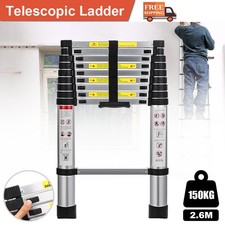Telescopic ladders - 2.6m,