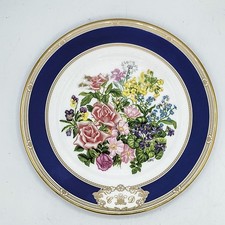 ROYAL DOULTON Royal Wedding Bouquet Plate 1981 Charles And Diana