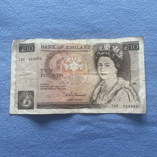 Old ten pound - pound, note
