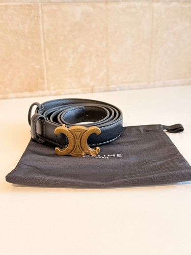 Celine triomphe belt - celine, 25mm