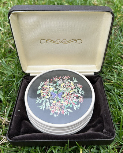 Coasters butterfly and plant - coasters,