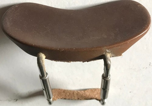Antique violin chin rest - chin, ebony