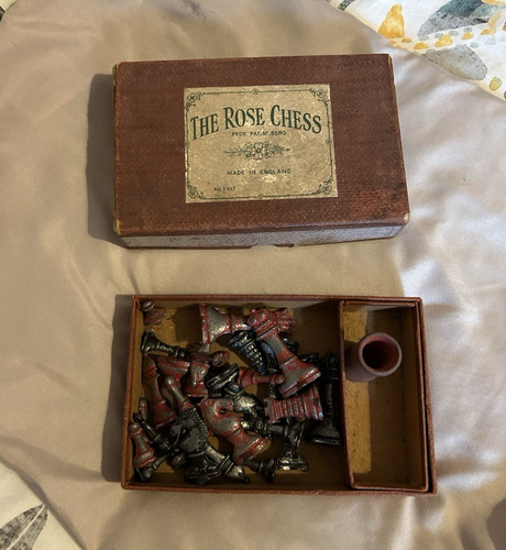 The rose chess metal - chess, travel