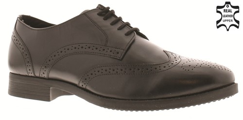 Mens real leather - mens, brogue