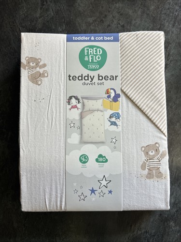 Toddler cot bed teddy - f&f,