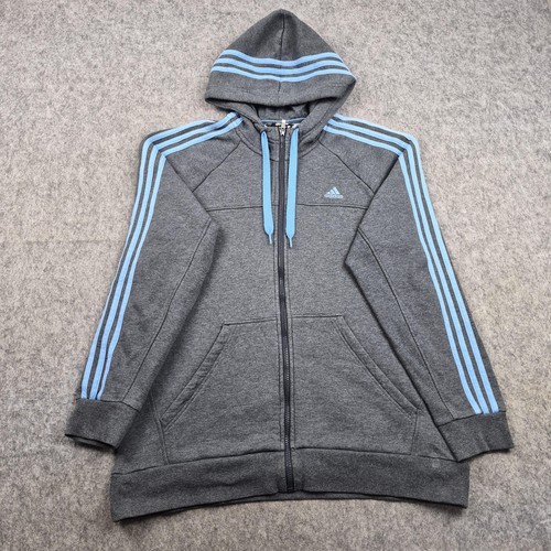 Adidas hoodie mens large - hoodie, grey