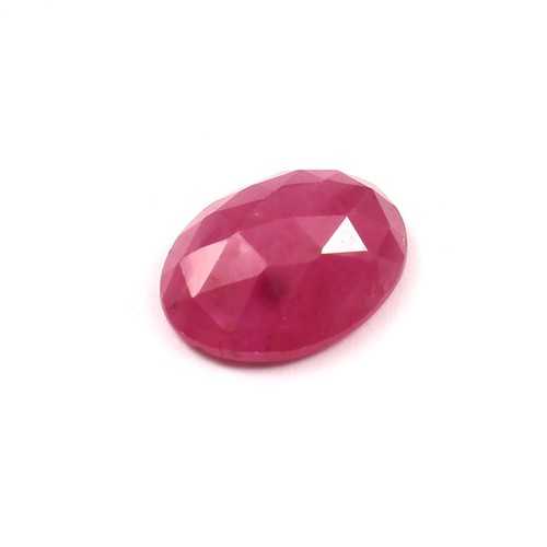Natural certified ruby - ct,
