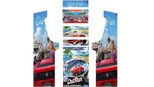 Outrun Stickers for MAME
