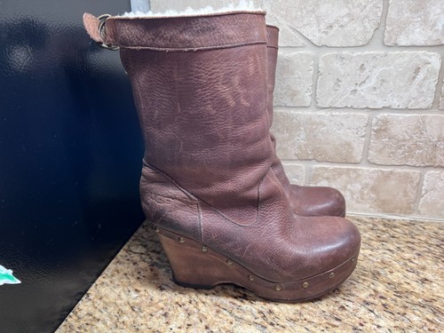 Ugg lynnea clog boots brown - ugg,