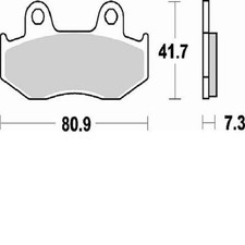 BRAKING FRONT BRAKE PADS HONDA