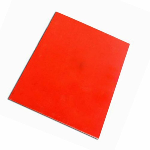 Orange rubber stamp sheet - sheet, for
