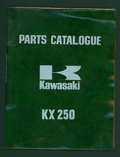 Kawasaki KX 250 A1 (1974) Factory Issue Parts List Catalog Manual Book VMX FM85