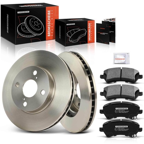 Brake discs pads front - &,