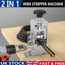 Manual Electric Wire Stripping Machine Cable Stripper Scrap Copper Cutter 1-25mm