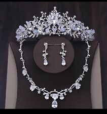 Blue Crystal Crowns Tiara