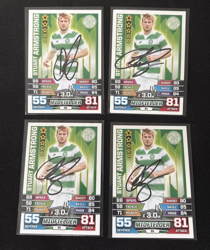 Signed stuart armstrong celtic - signed,