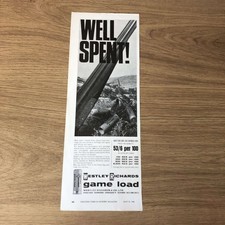 GUNS159 MAGAZINE ADVERT 12X5 WESTLEY RICHARDS GAME LOADS