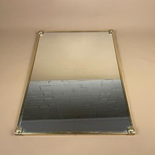 Vintage Brass Framed Wall