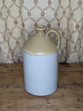 Antique Glazed Ceramic Flagon