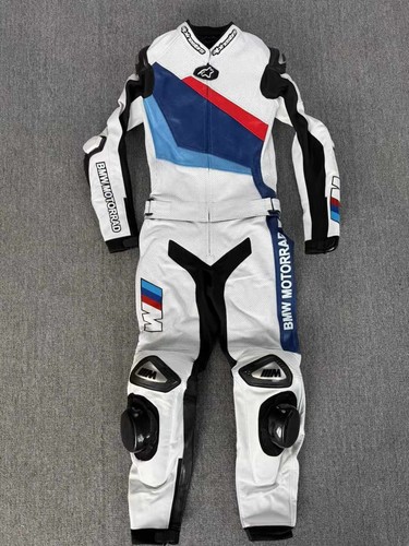 Motorbike leather suit genuine - motorbike,