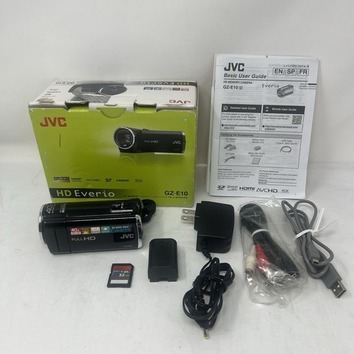 Jvc everio camcorder - everio, video