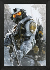 warface soldiers forest Framed