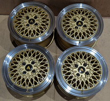Autostar Minus 15" x 7.5" 4x100 et25 G alloys fit VW Golf Mk1 Mk2 Mk3 4 stud