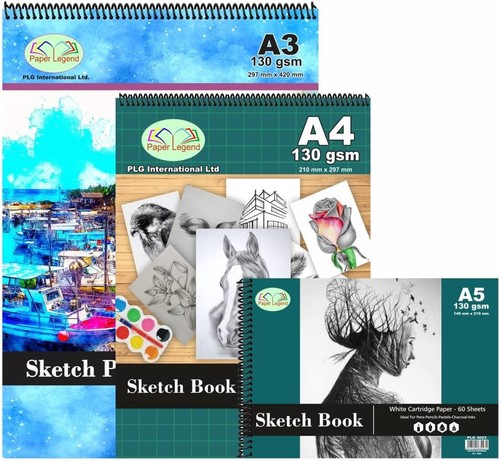 A5 sketch pad 130gsm - a3, +