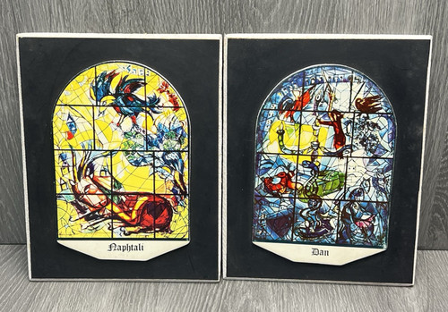 Vintage marc chagall stained - marc,