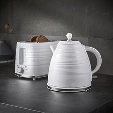 Swan Kettle & Toaster Set -