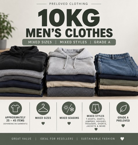 10kg men clothes - 10kg,