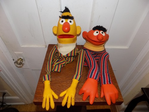 Vintage ernie bert - &, sesame