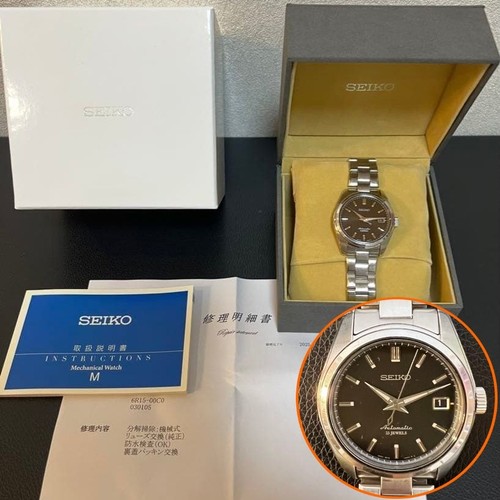 Serviced box papers seiko - box,
