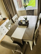 6-8 Seater Dining Table And Chairs