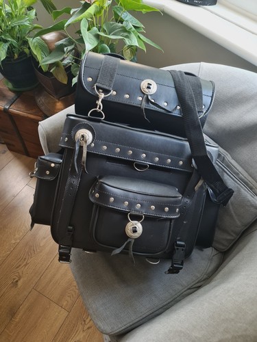 Real leather motorcycle - leather,